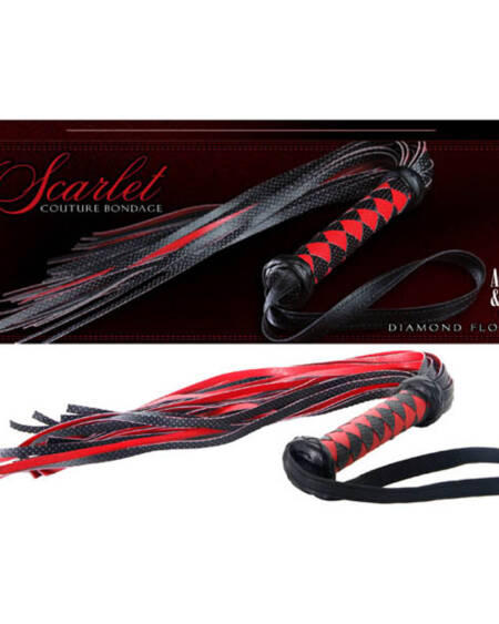 Adam and Eve Scarlet Diamond Flogger