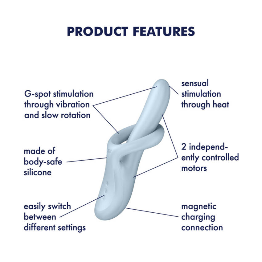 Satisfyer Heat Flex 4 - Blue - Image 4