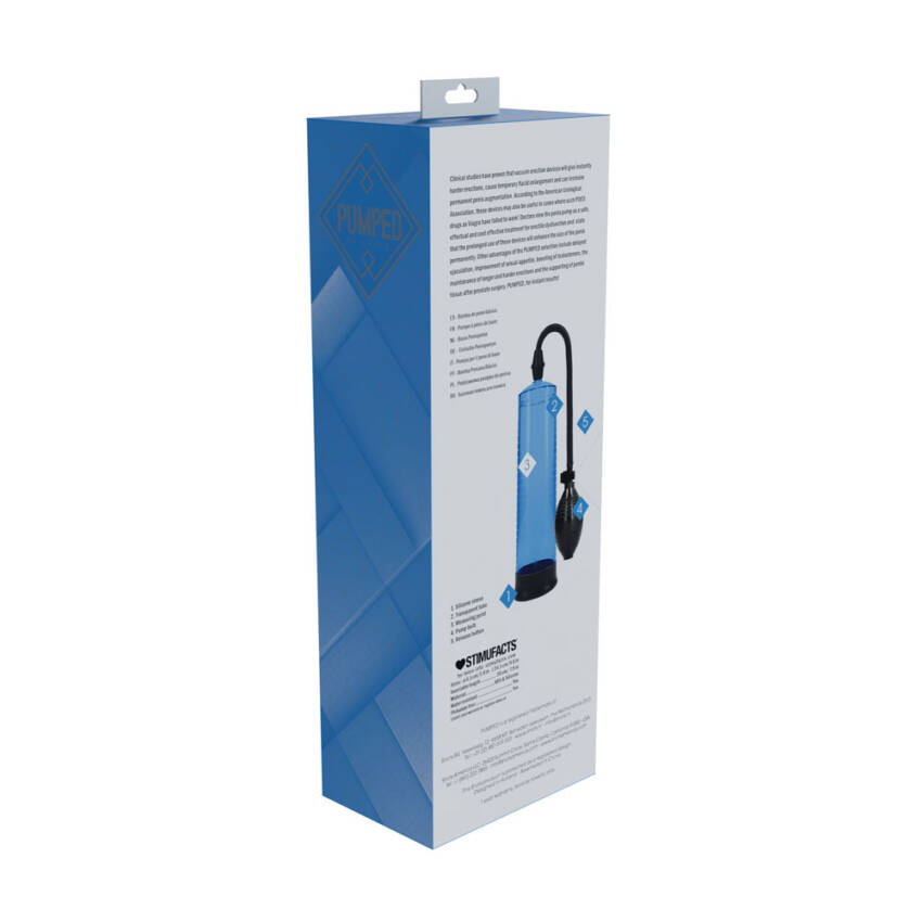 PUMPED Basic Pump 1 - Blue - Image 5