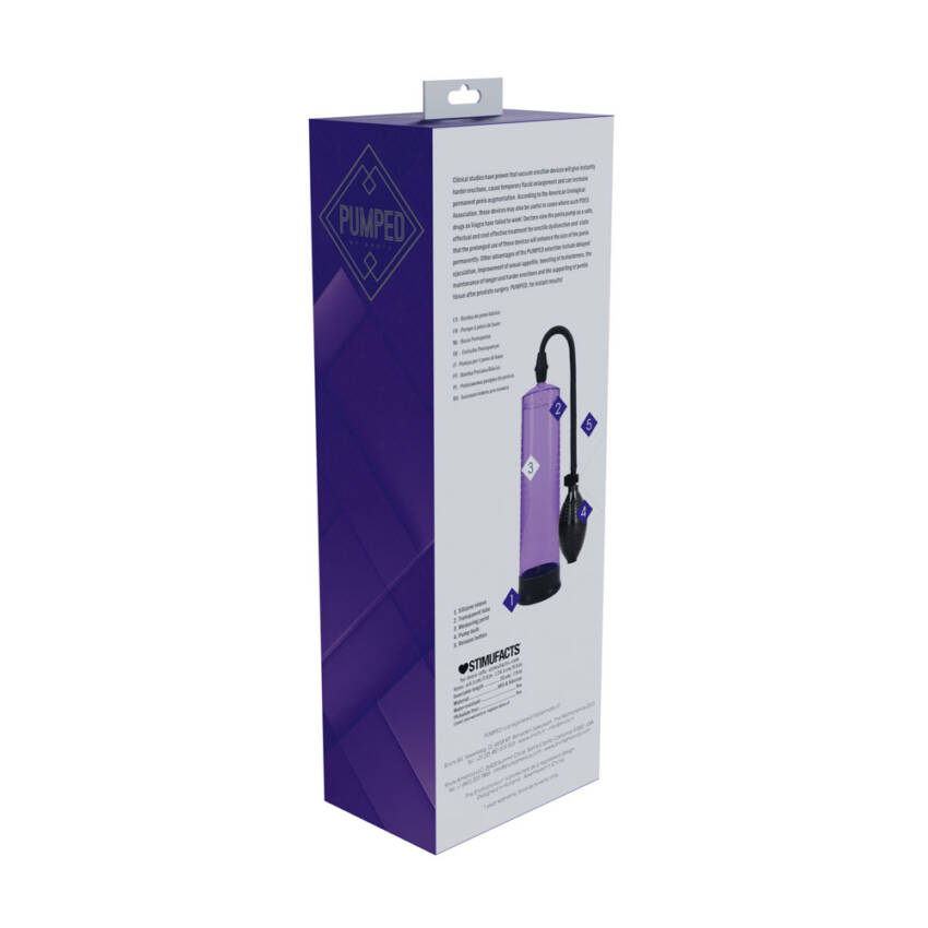 PUMPED Basic Pump 1 - Purple - Image 3