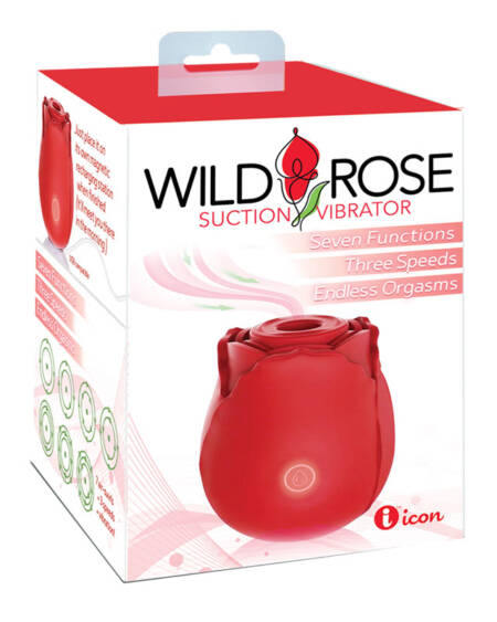 Wild Rose Suction Vibrator