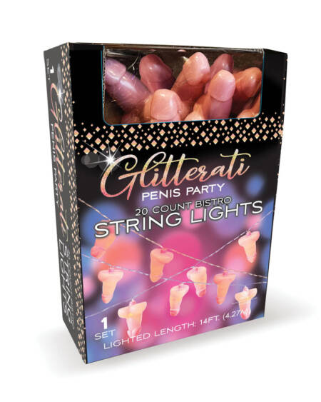 Glitterati - Penis Party String Lights