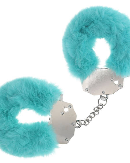 OUCH! Heavy-Duty Fluffy Cuffs - Blue