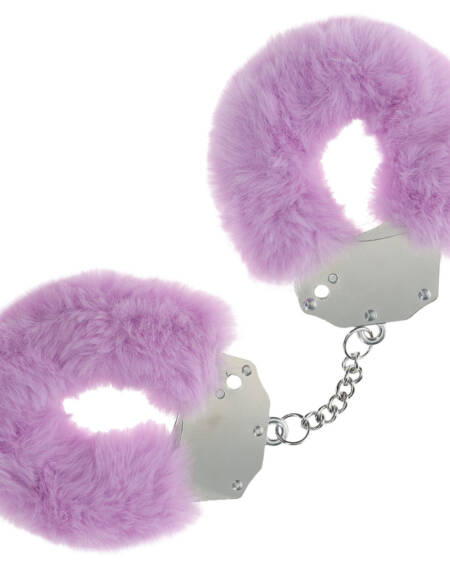 OUCH! Heavy-Duty Fluffy Cuffs - Lavender
