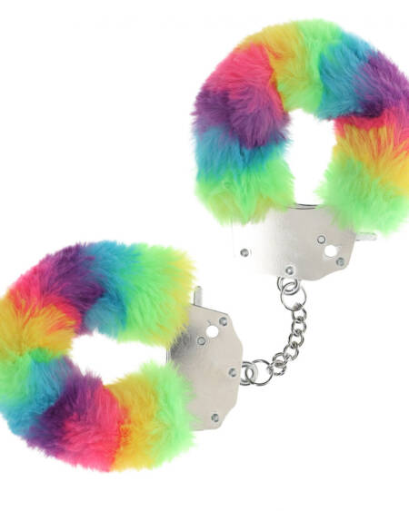 OUCH! Heavy-Duty Fluffy Cuffs - Multicolour