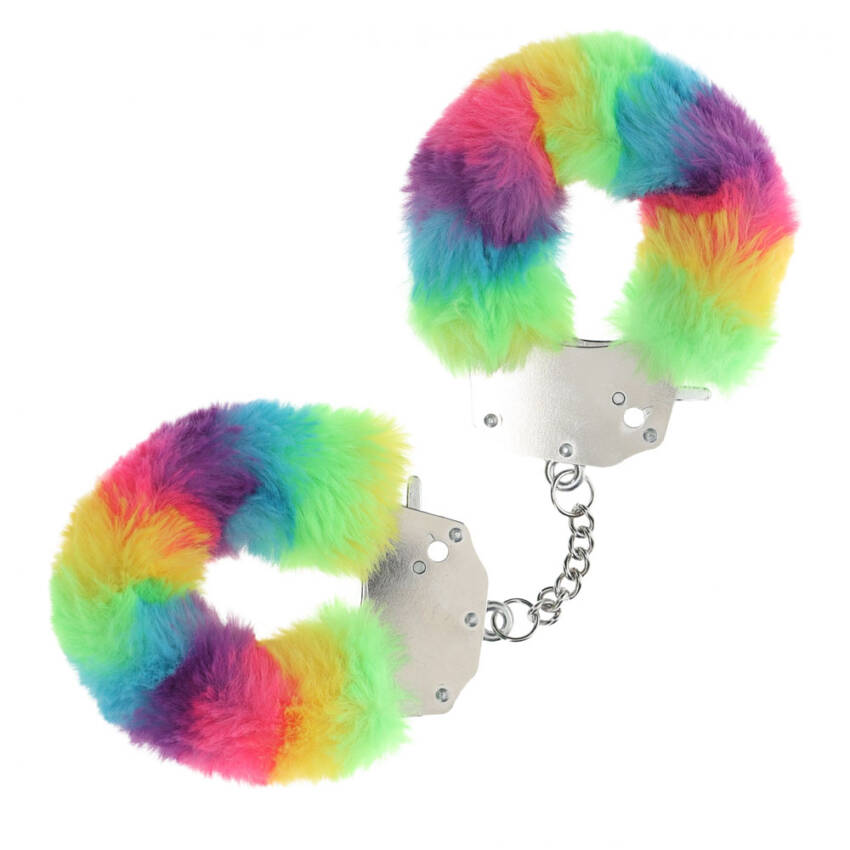 OUCH! Heavy-Duty Fluffy Cuffs - Multicolour
