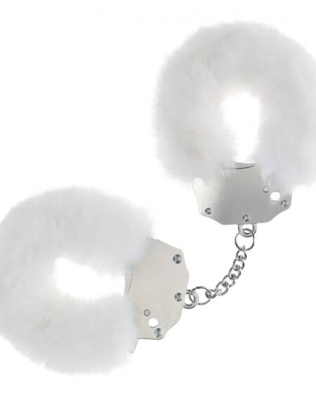 OUCH! Heavy-Duty Fluffy Cuffs - White