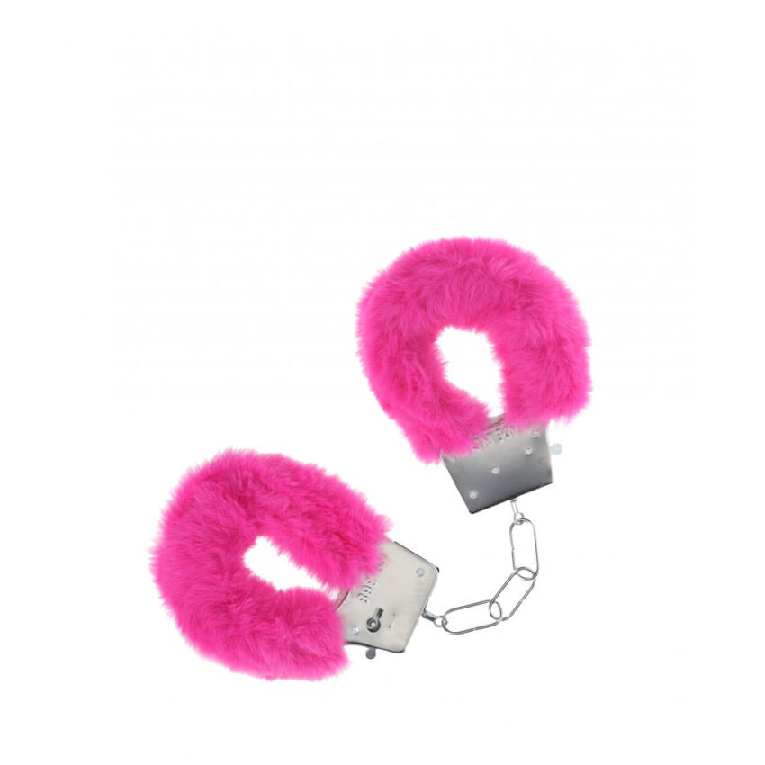 OUCH! Classic Fluffy Cuffs - Pink - Image 2