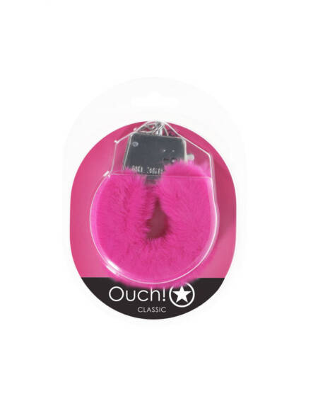 OUCH! Classic Fluffy Cuffs - Pink