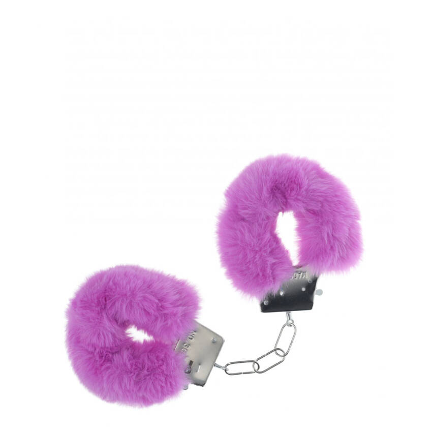 OUCH! Classic Fluffy Cuffs - Purple - Image 2