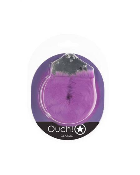 OUCH! Classic Fluffy Cuffs - Purple
