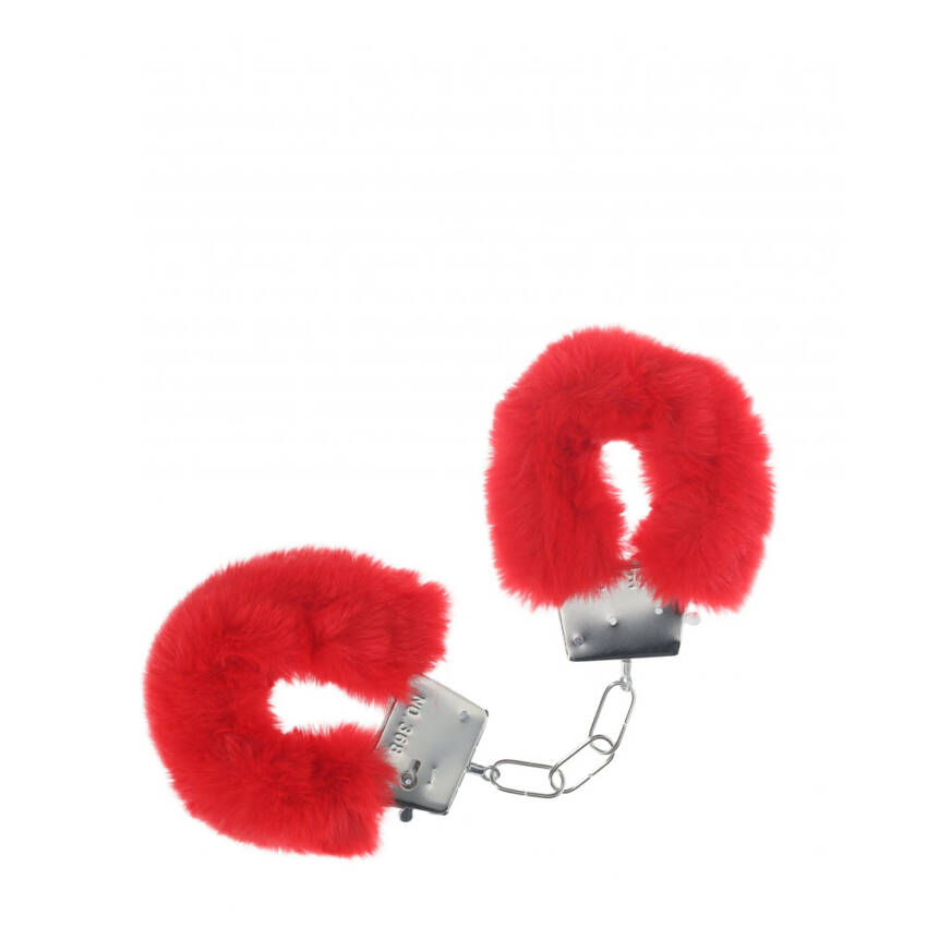 OUCH! Classic Fluffy Cuffs - Red - Image 2