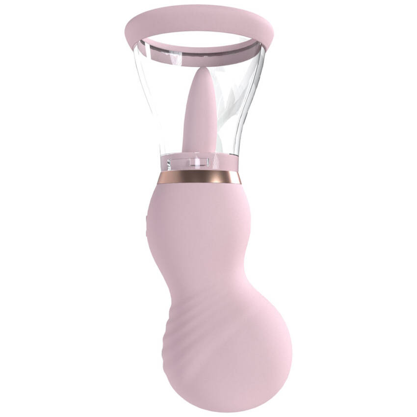 PUMPED Sensual Auto Vulva & Breast Pump - Pink - Image 4