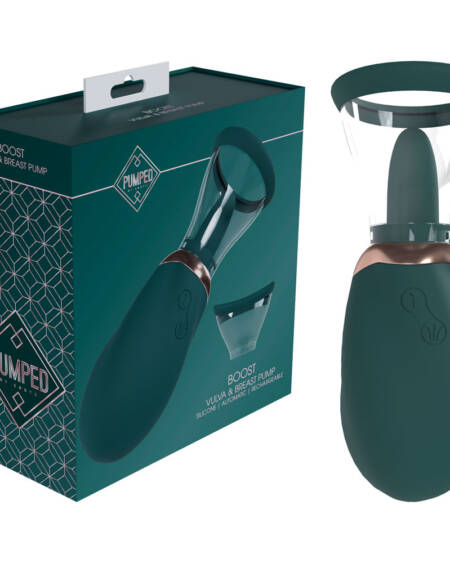 PUMPED Boost Auto Vulva & Breast Pump - Green