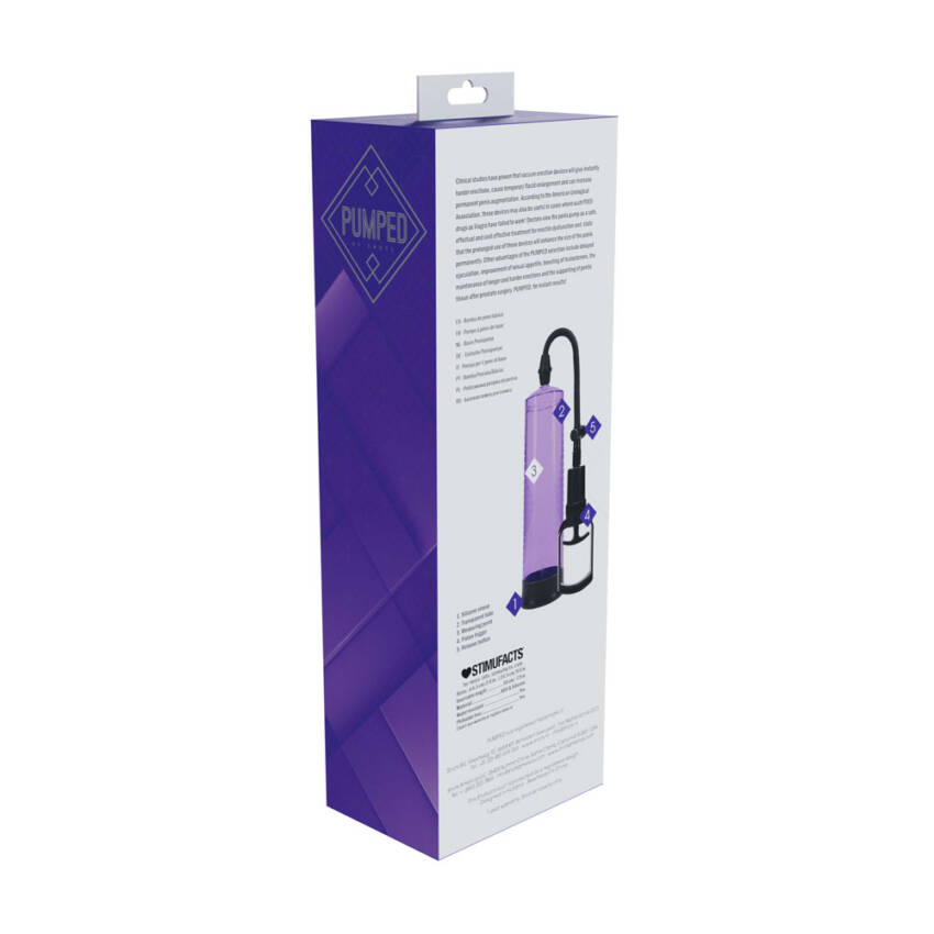 PUMPED Basic Pump 2 - Purple - Image 3