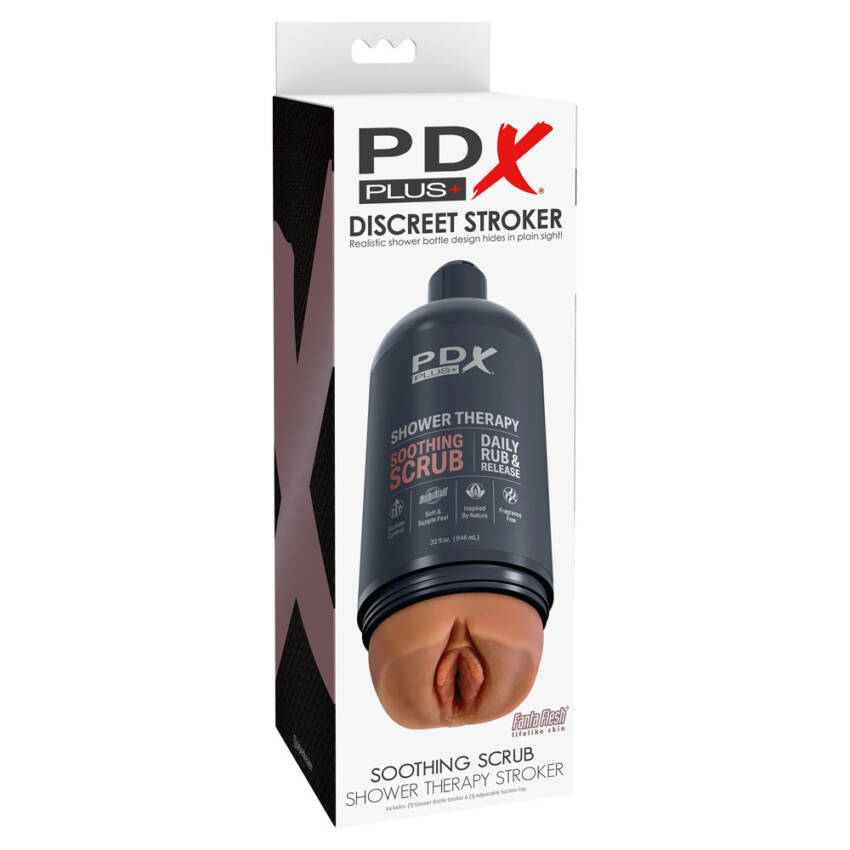 PDX Plus Shower Therapy - Soothing scrub - Tan - Image 3