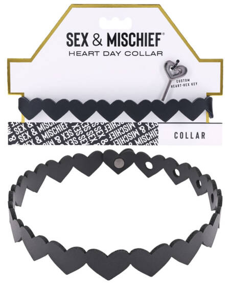 Sex & Mischief Heart Day Collar