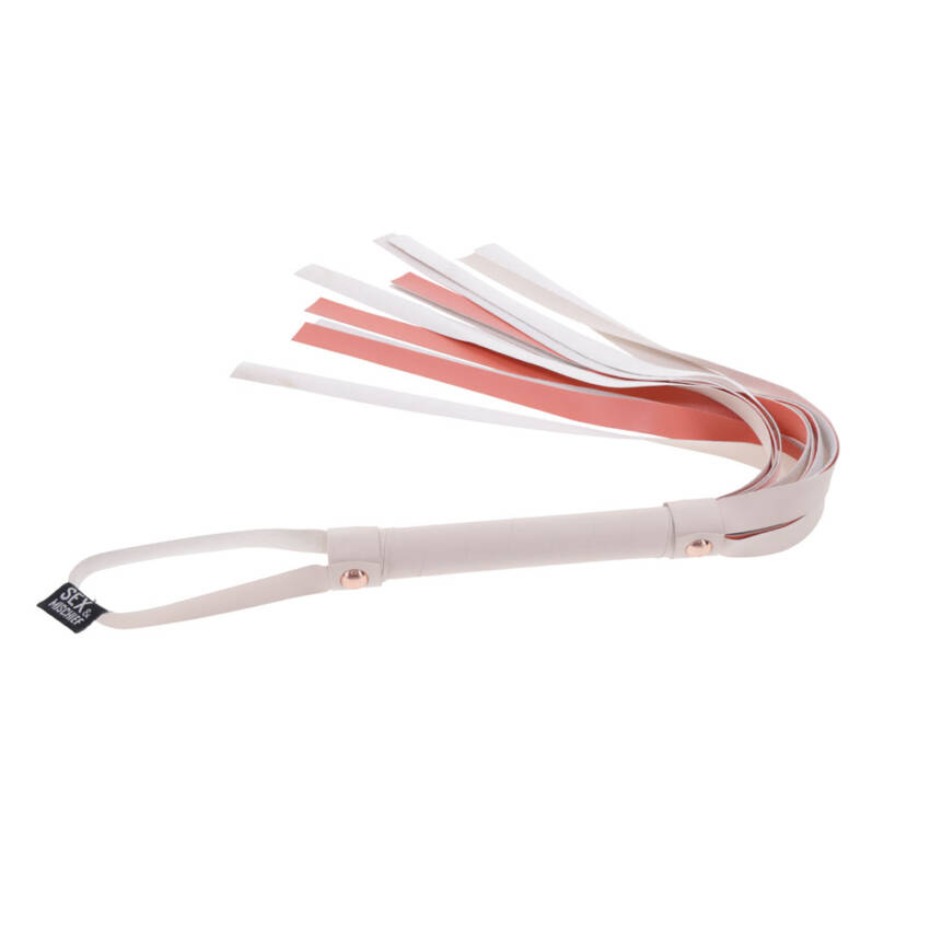 Sex & Mischief Peaches n CreaMe Stripe Flogger - Image 8