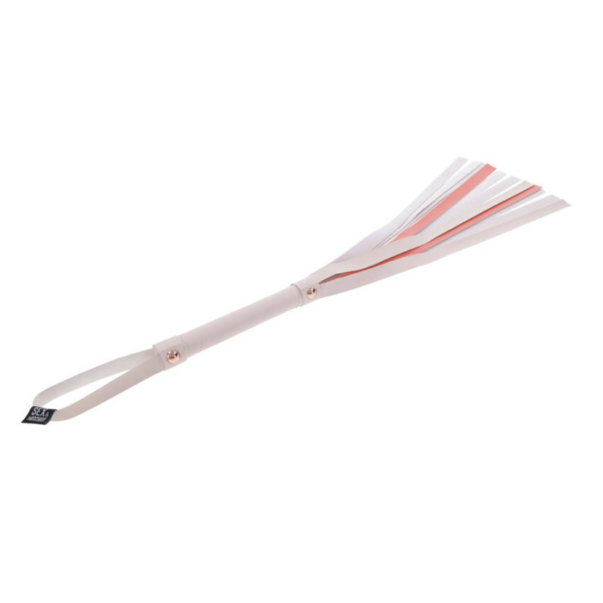 Sex & Mischief Peaches n CreaMe Stripe Flogger - Image 4