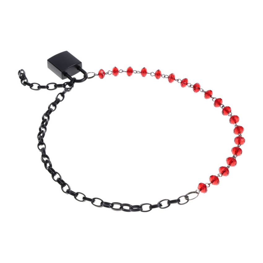 S&M Exs & Ohs Crystal Day Collar - Image 4