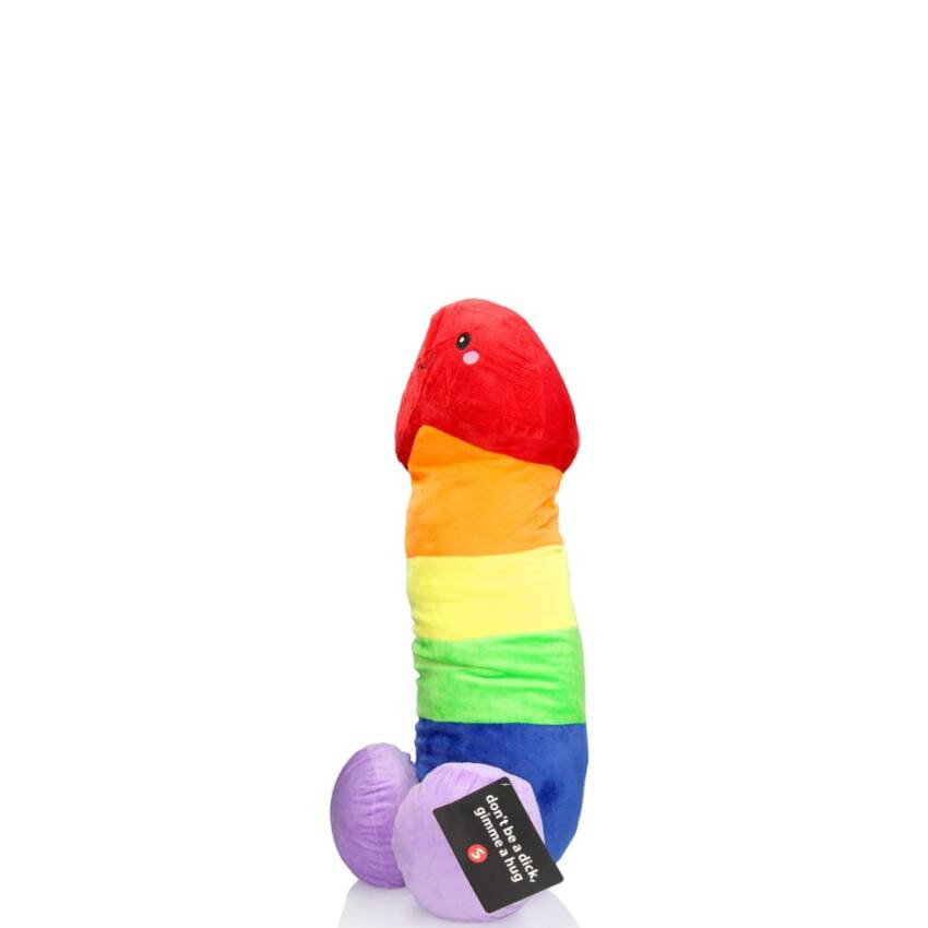 Penis Plushie Pillow Gift 60cm Rainbow