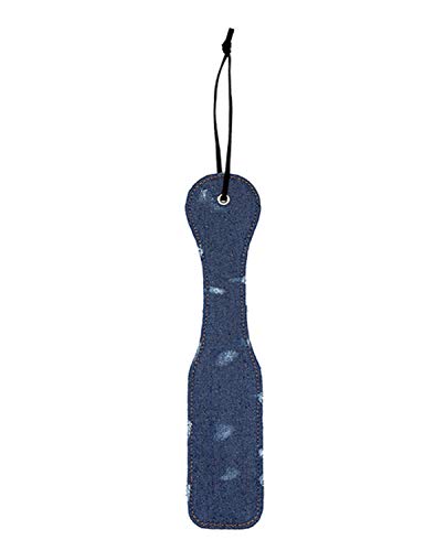 Ouch Denim Paddle - Roughened Denim Style - Blue