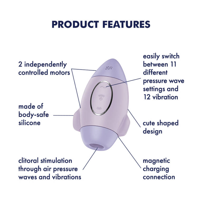 Satisfyer Mission Control - Violet - Image 3