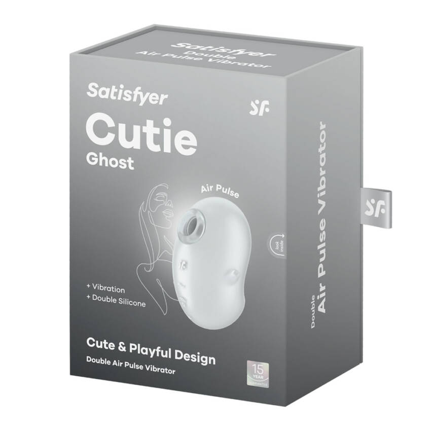 Satisfyer Cutie Ghost - White - Image 3