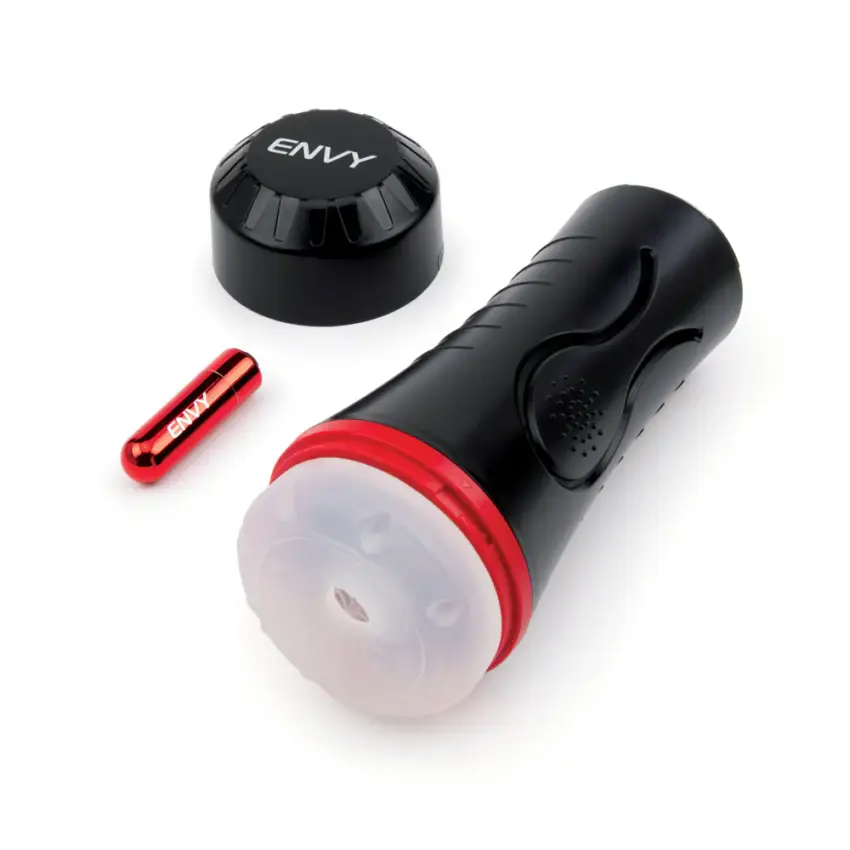 ENVY Squeezable Clear Clutch Stroker - Image 2
