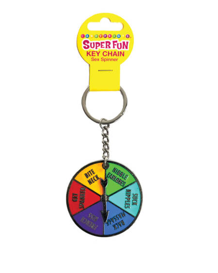Super Fun Key Chain - Sex Spinner