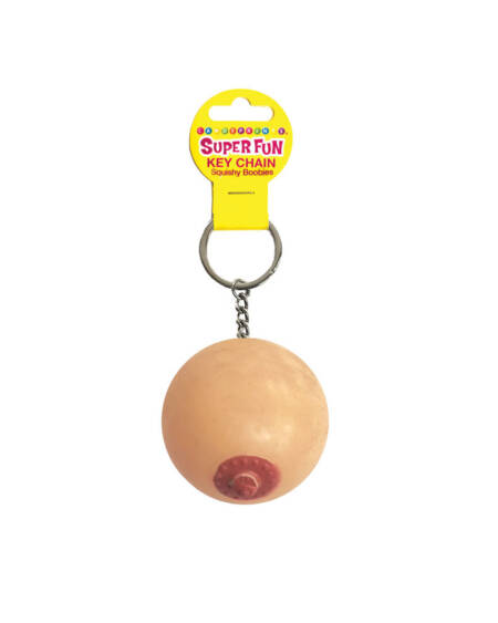 Super Fun Key Chain - Squishy Boob