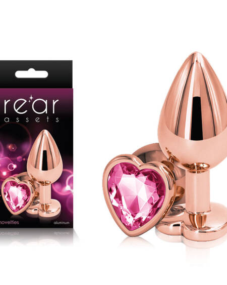 Rear Assets Rose Gold Heart Medium