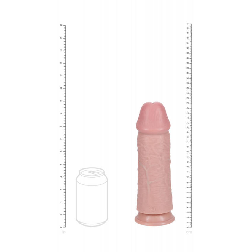 REALROCK 25cm Extra Thick Dildo - Flesh - Image 4