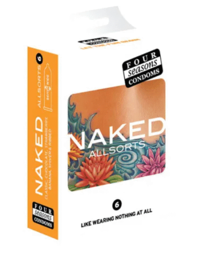Four Seasons Naked Allsorts Condoms 6's