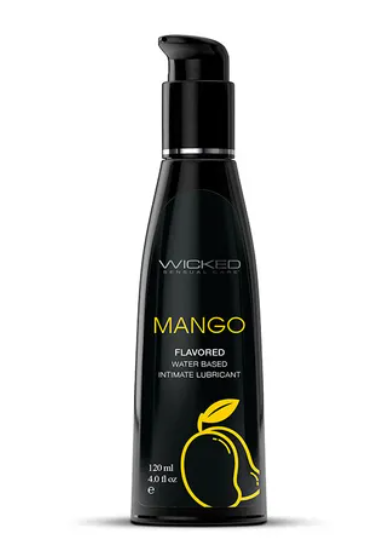 Wicked AQUA MANGO Flavoured Lube -120ml