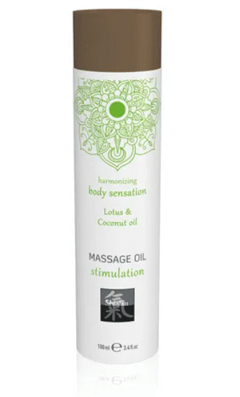 Shiatsu Massage Oil Stimulation, Lotus and Coconut