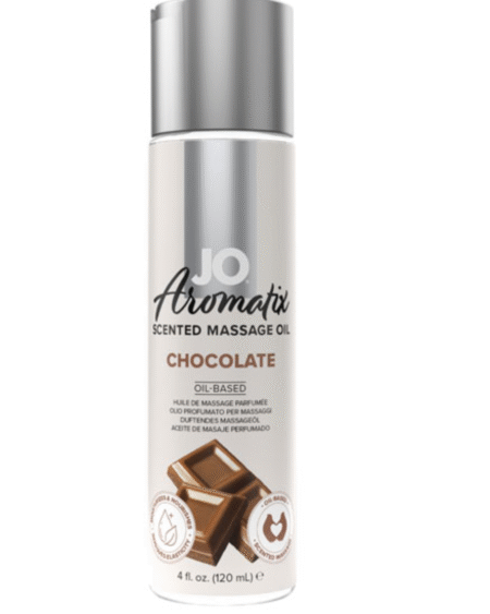 JO Aromatix Chocolate Massage Oil 4 Oz / 120 ml (T)