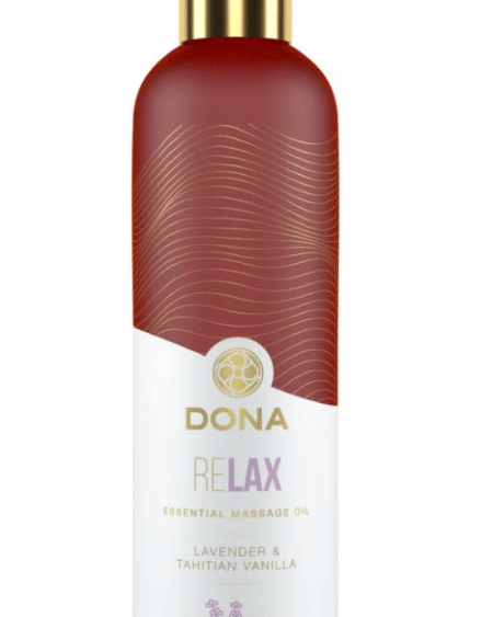 Dona Essential Massage Oil - Lavender & Tahitian Vanilla 4oz 120mls