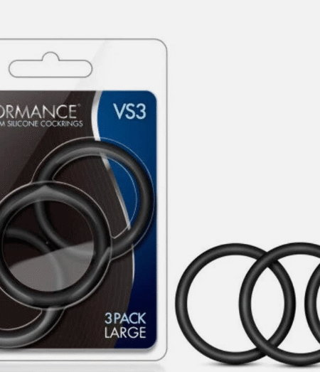 Performance VS3 Silicone Cockrings - Large