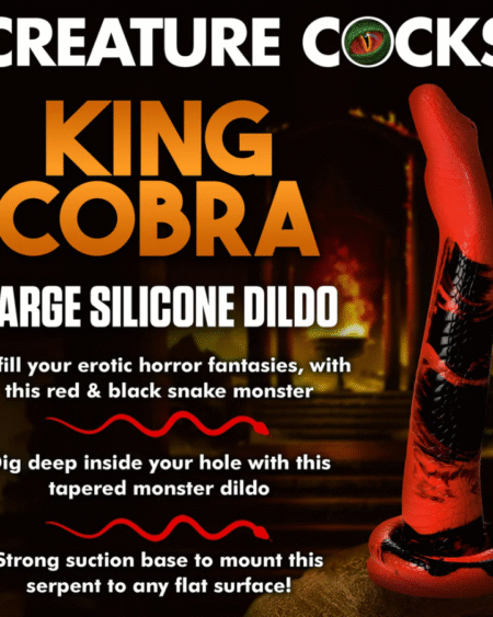 King Cobra Silicone Dildo - 14 Inch