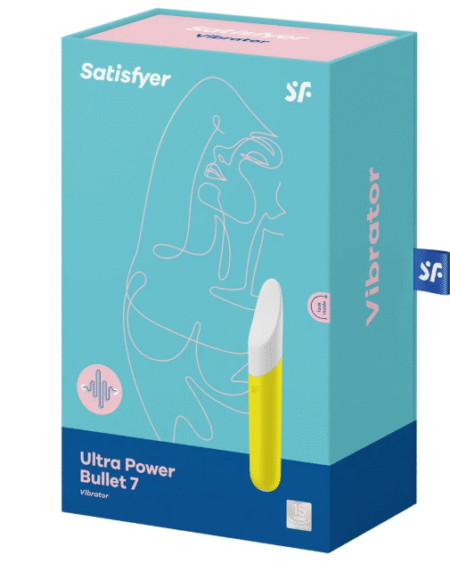 Satisfyer Ultra Power Bullet 7 Mini Bullet Vibrator - Yellow