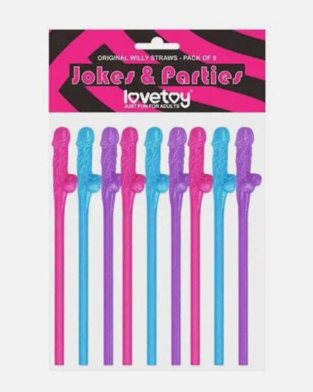 Jokes & Parties Coloured Straws