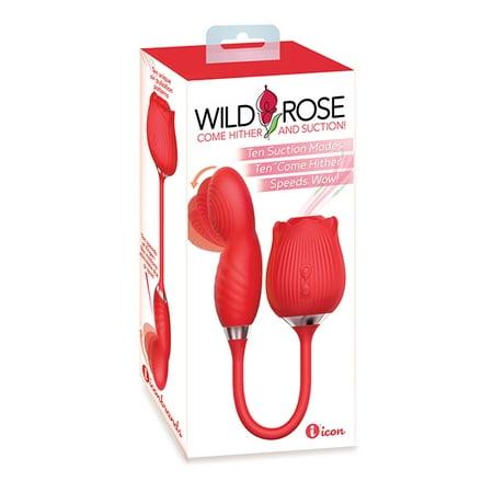 Wild Rose Suction & Come Hither Vibrator