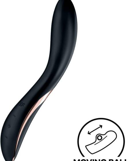Satisfyer RrRolling Explosion G-Spot Vibrator with Roller Ball Tip - Vibrating Dildo, Personal Massager, G Spot Stimulation, Adult Sex Toys for Women