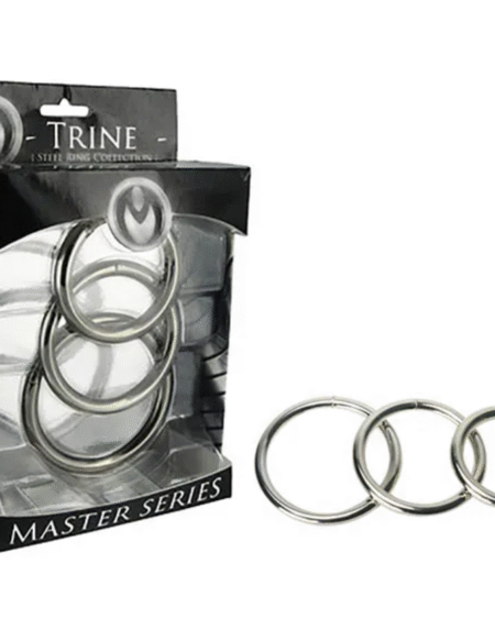 Master Series Trine Steel Ring Collection