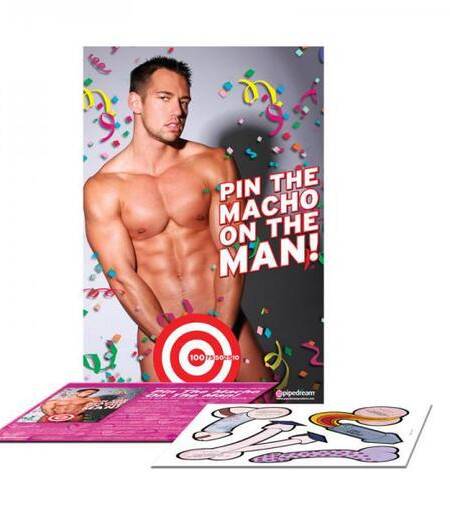 Bachelorette Pin Macho Game PD8204-99 by Eldorado