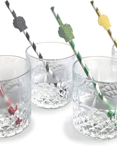 Little Genie Productions Happy Fucking Birthday Tall Party Straws