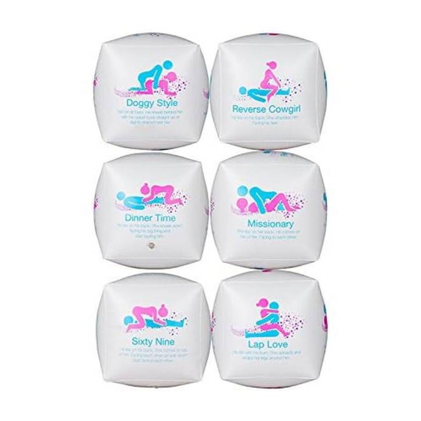 NMC Jolly Booby Inflatable Dice with 6 Different Positions