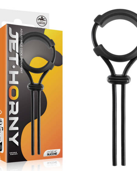 Jet Horny, the ultimate adjustable cock lasso ring