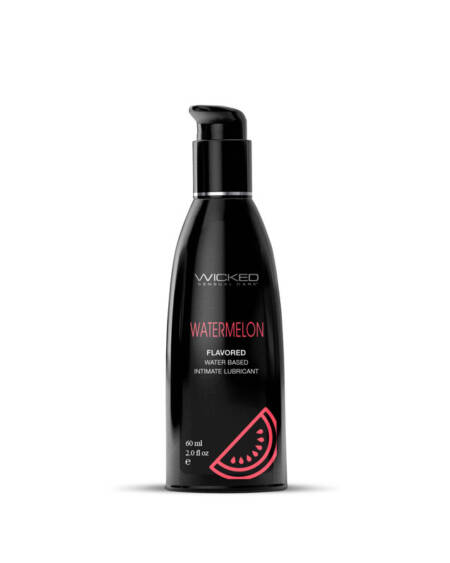 Wicked AQUA WATERMELON Flavoured Lube 60ml